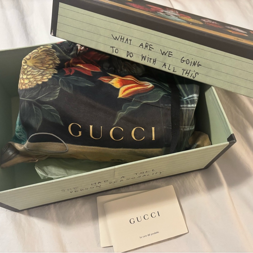 Gucci Marmont velvet emerald green belt bag